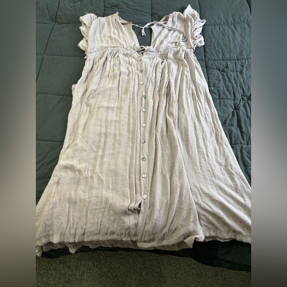 OS lavender beach/dress cover up - Picture 5 of 7